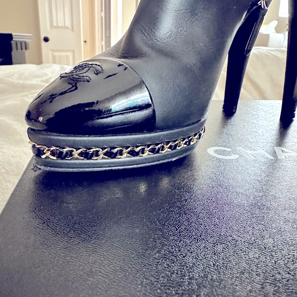 Chanel Booties- great condition! - Picture 4 of 9
